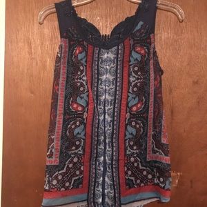 Peekaboo sleeveless top